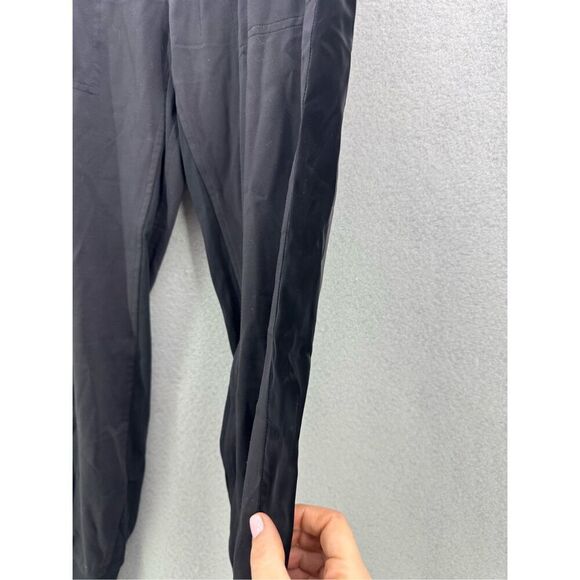 ATHLETA Venice Black Velvet Stripe Jogger Pants Size S - Picture 6 of 11